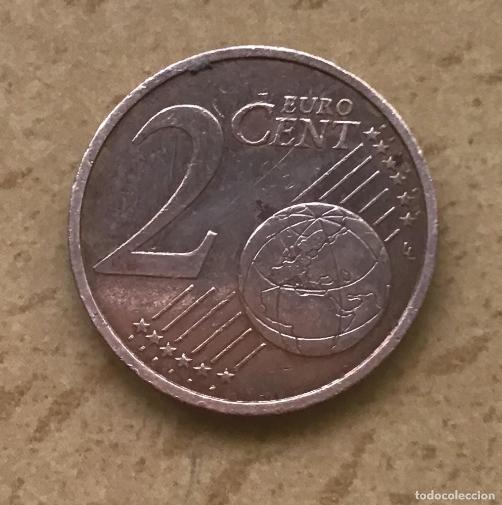 Euros: 2 c&eacute;ntimos de euro de Luxemburgo. A&ntilde;o 2007 - Foto 2