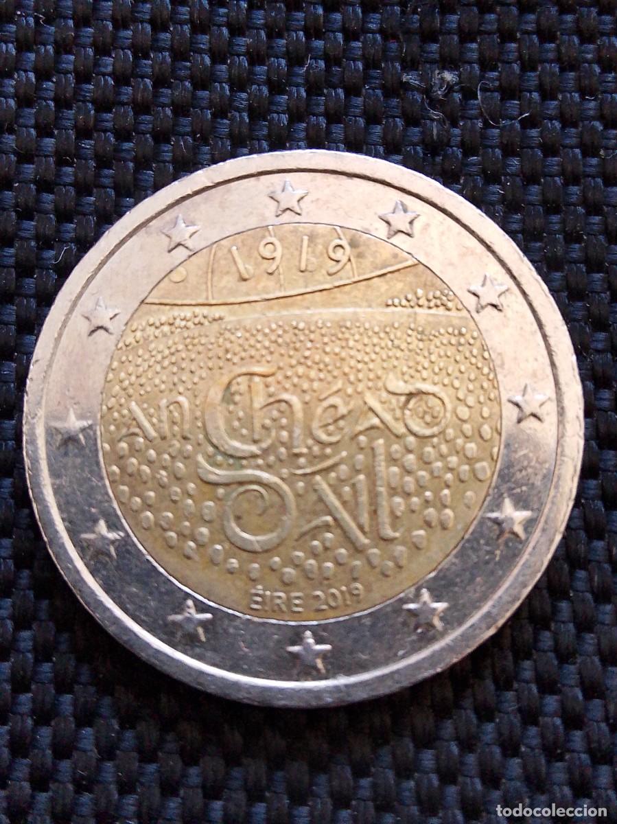 Euros: Moneda 2 euro 2019 Irlandia Dali