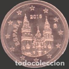 Euros: Spain 2 Cent 2016 Uncirculated UNC - Foto 1