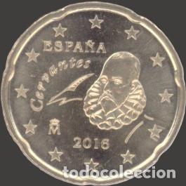 Euros: Spain 20 Cent 2016 Uncirculated UNC - Foto 1