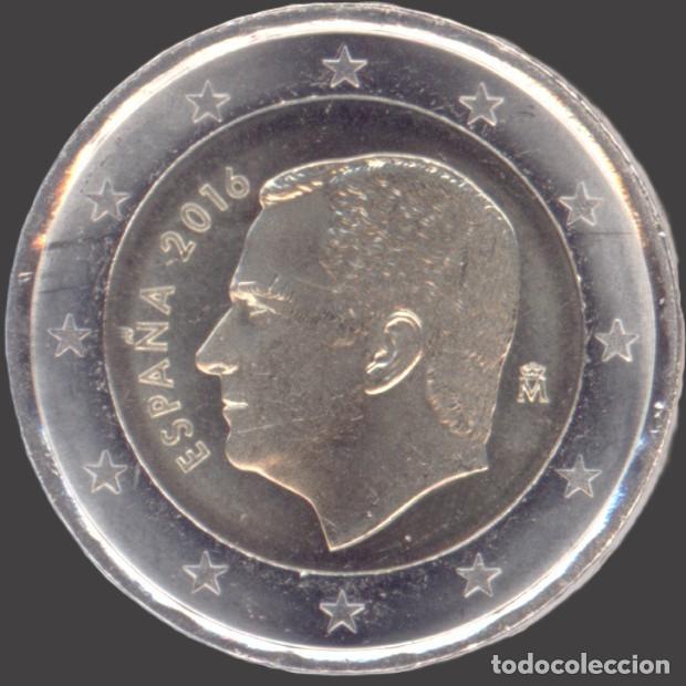 Euros: Spain 2 Euro 2016 Uncirculated UNC