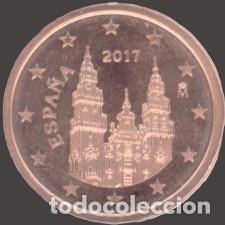 Euros: Spain 2 Cent 2017 Uncirculated UNC - Foto 1