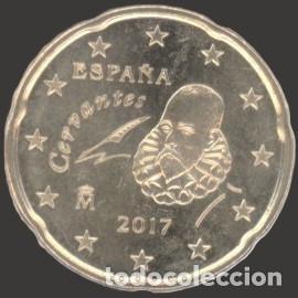 Euros: Spain 20 Cent 2017 Uncirculated UNC - Foto 1