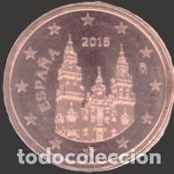 Euros: Spain 1 Cent 2018 Uncirculated UNC - Foto 1