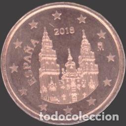 Euros: Spain 5 Cent 2018 Uncirculated UNC - Foto 1