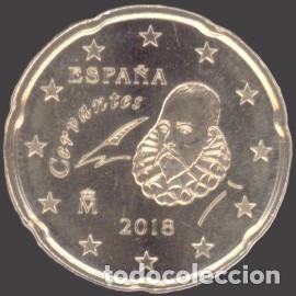 Euros: Spain 20 Cent 2018 Uncirculated UNC - Foto 1