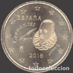 Euros: Spain 50 Cent 2018 Uncirculated UNC - Foto 1