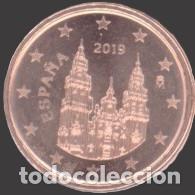 Euros: Spain 1 Cent 2019 Uncirculated UNC - Foto 1