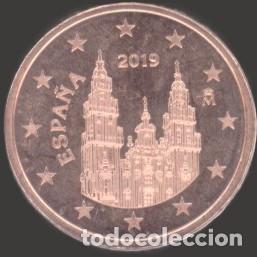 Euros: Spain 5 Cent 2019 Uncirculated UNC - Foto 1