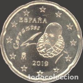 Euros: Spain 20 Cent 2019 Uncirculated UNC - Foto 1
