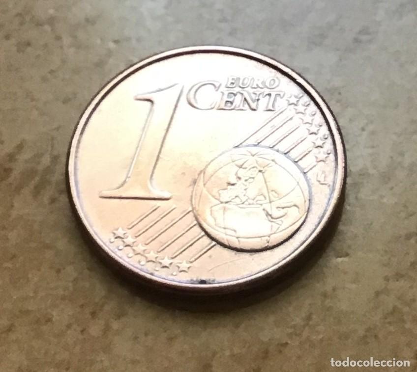 Euros: 1 c&eacute;ntimo de euro de Grecia. A&ntilde;o 2008 - Foto 2