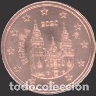 Euros: Spain 1 Cent 2020 Uncirculated UNC - Foto 1