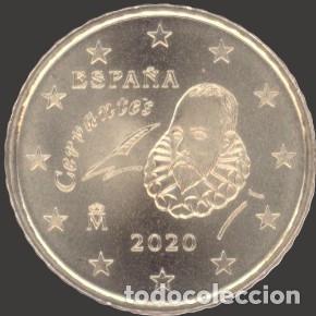 Euros: Spain 50 Cent 2020 Uncirculated UNC - Foto 1