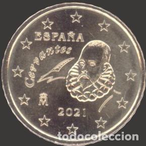 Euros: Spain 50 Cent 2021 Uncirculated UNC - Foto 1