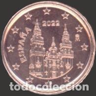 Euros: Spain 1 Cent 2022 Uncirculated UNC - Foto 1