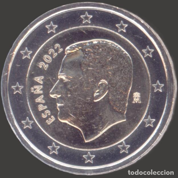 Euros: Spain 2 Euro 2022 Uncirculated UNC - Foto 1