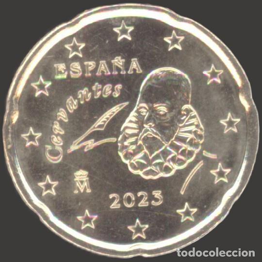 Euros: Spain 20 Cent 2023 Uncirculated UNC - Foto 1