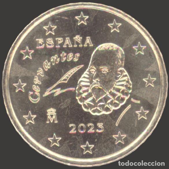 Euros: Spain 50 Cent 2023 Uncirculated UNC - Foto 1