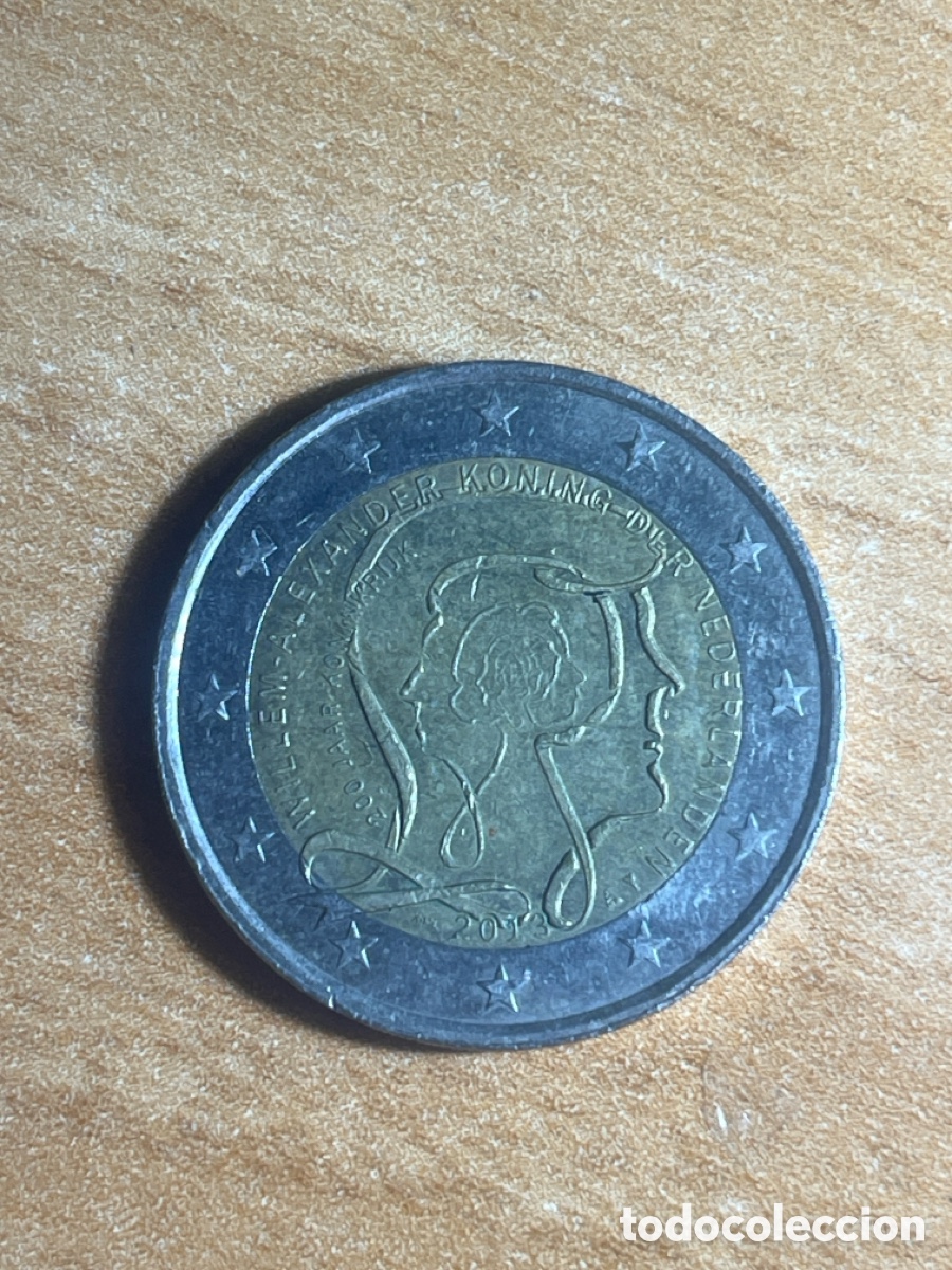 Euros: 2 euros 2013 Reinado Holanda | Moneda Conmemorativa
