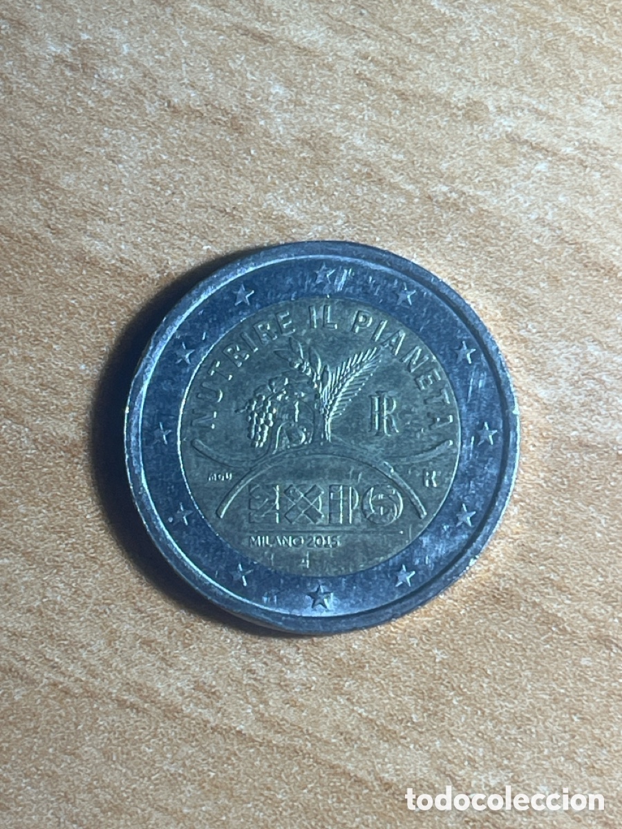 Euros: 2 euros Expo Mil&aacute;n 2015 Italia | Moneda Conmemorativa