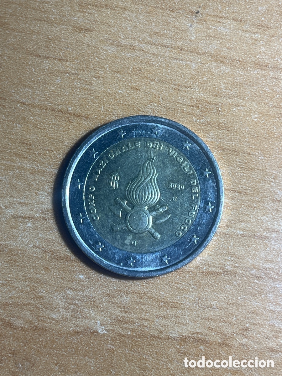 Euros: 2 euros 2020 Bomberos Italia | Moneda Conmemorativa