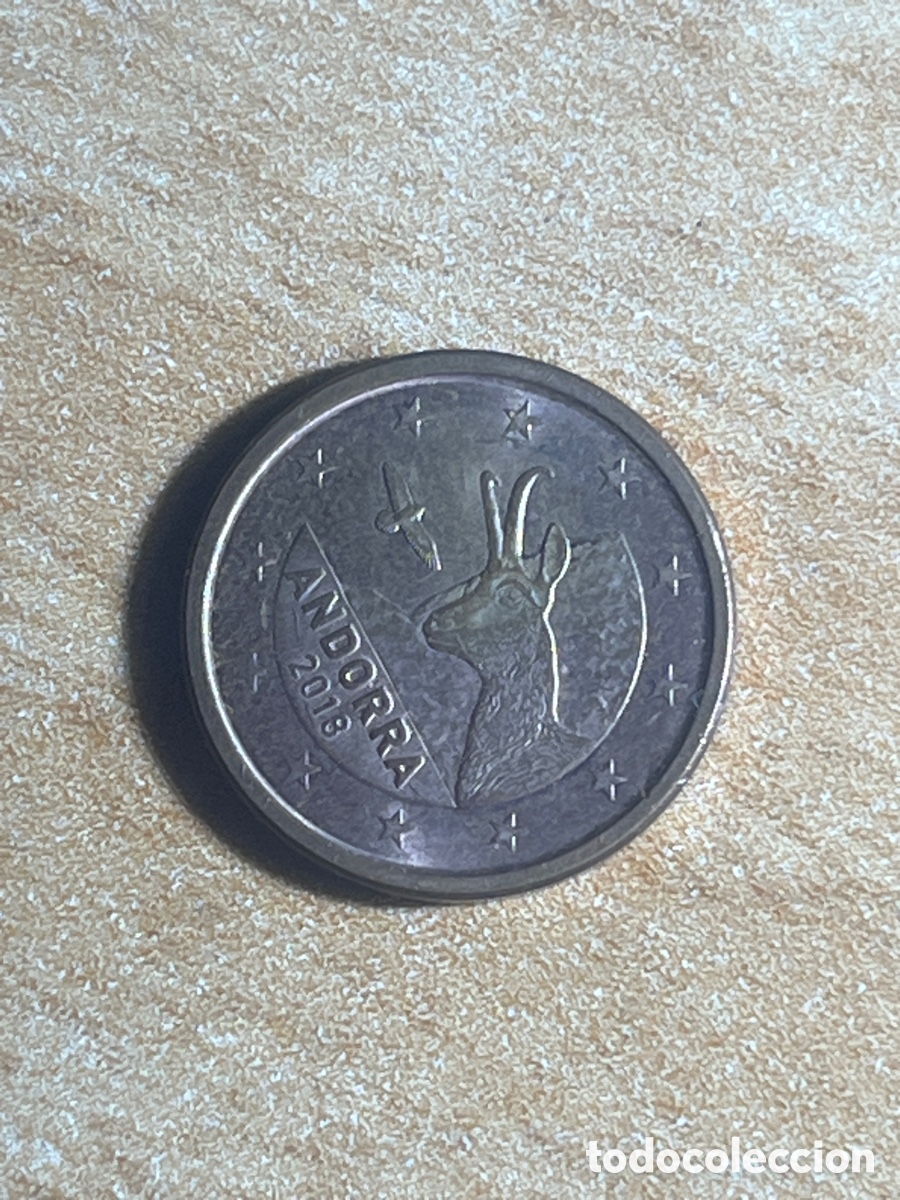 Euros: Moneda 1 c&eacute;ntimo Andorra | 2018