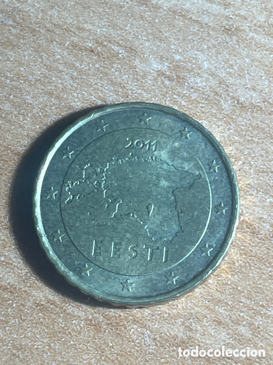 Euros: Moneda 10 centimos Estonia | 2011