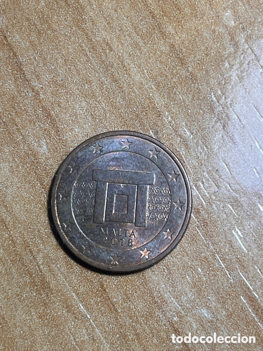 Euros: Moneda 2 centimos Malta | 2018