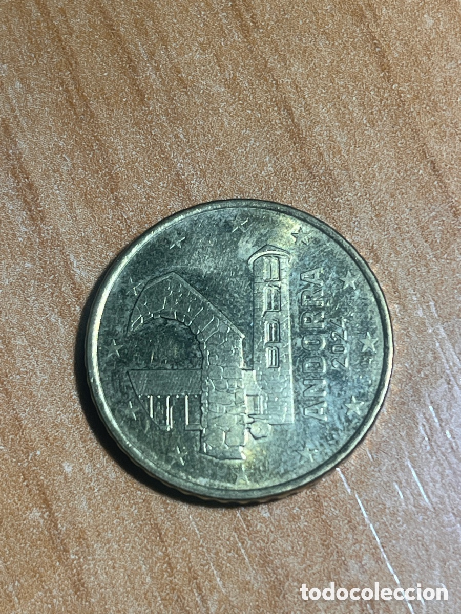 Euros: Moneda 50 c&eacute;ntimos euro Andorra | 2024