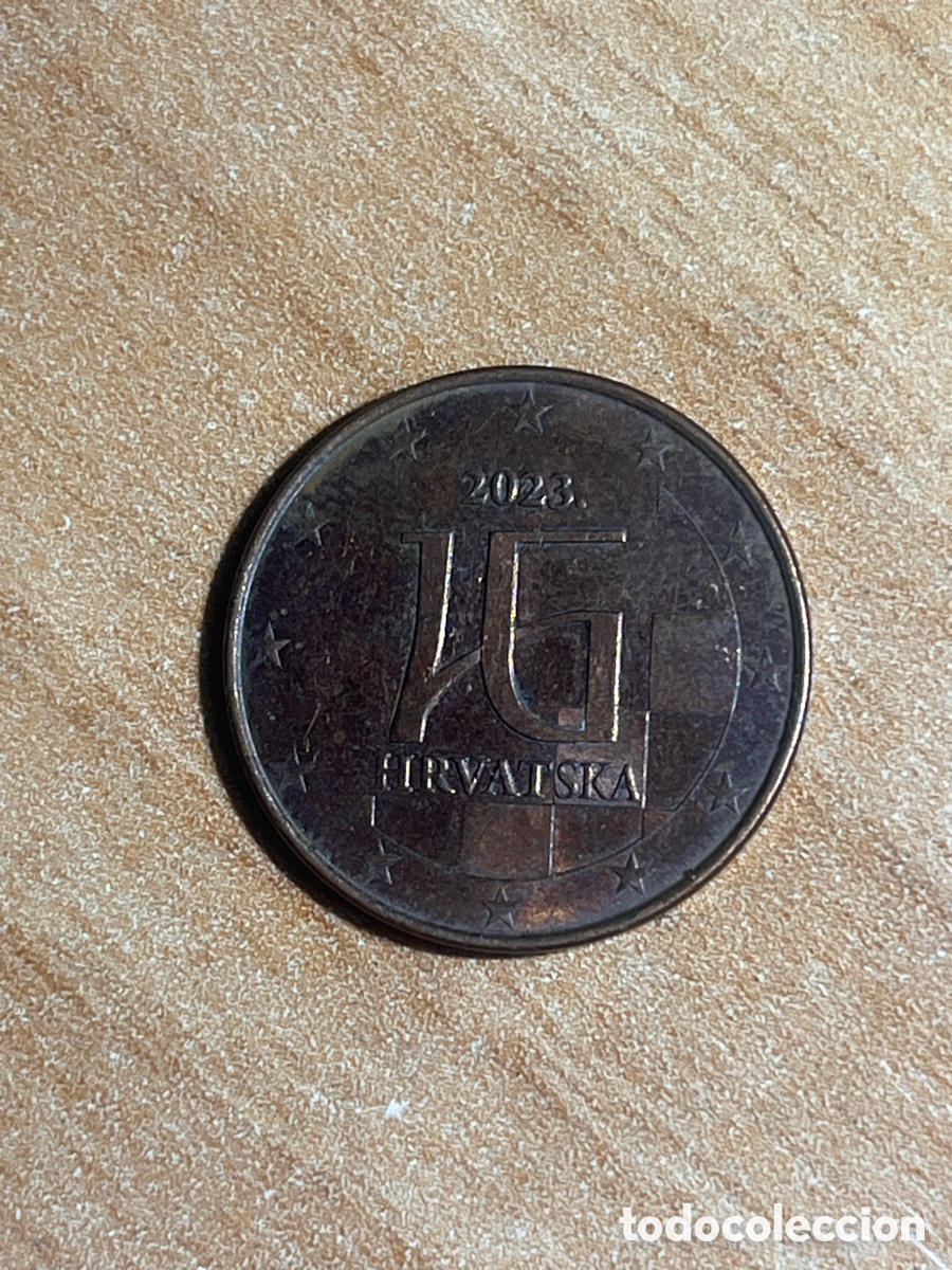 Euros: Moneda 5 c&eacute;ntimos euro Croacia | 2023