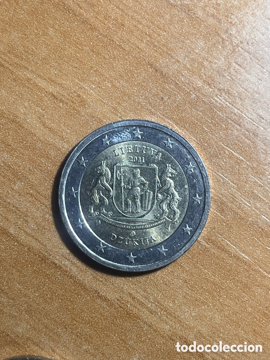 Euros: 2 euros 2021 Dzukija Lituania | Moneda Conmemorativa