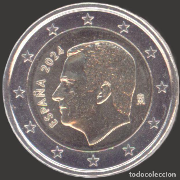 Euros: Spain 2 Euro 2024 Uncirculated UNC - Foto 1