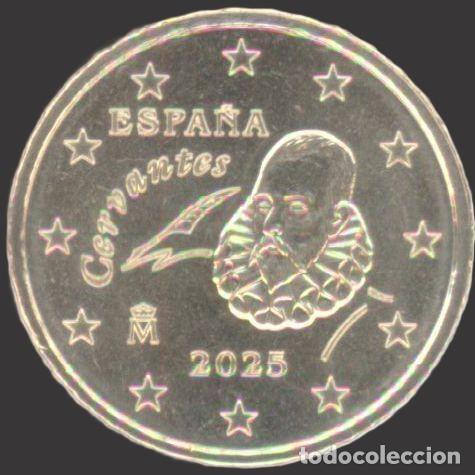 Euros: Spain 10 Cent 2025 Uncirculated UNC - Foto 1