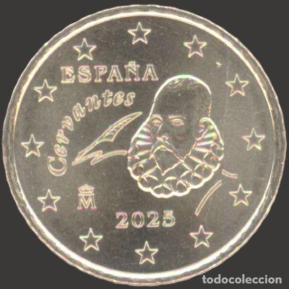 Euros: Spain 50 Cent 2025 Uncirculated UNC - Foto 1