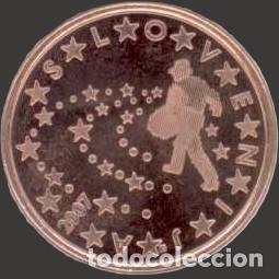 Euros: Slovenia 5 Cent 2007 Uncirculated UNC - Foto 1