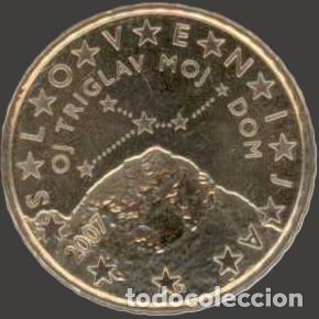 Euros: Slovenia 50 Cent 2007 Uncirculated UNC