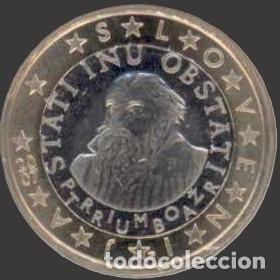Euros: Slovenia 1 Euro 2007 Uncirculated UNC