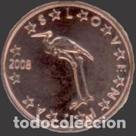 Euros: Slovenia 1 Cent 2008 Uncirculated UNC