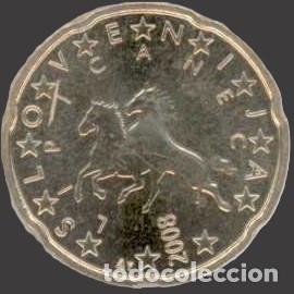 Euros: Slovenia 20 Cent 2008 Uncirculated UNC