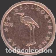 Euros: Slovenia 1 Cent 2009 Uncirculated UNC