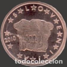 Euros: Slovenia 2 Cent 2010 Uncirculated UNC