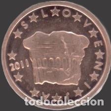 Euros: Slovenia 2 Cent 2011 Uncirculated UNC