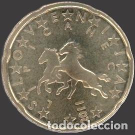 Euros: Slovenia 20 Cent 2011 Uncirculated UNC