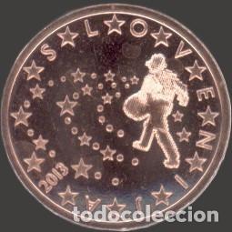 Euros: Slovenia 5 Cent 2013 Uncirculated UNC