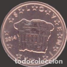 Euros: Slovenia 2 Cent 2014 Uncirculated UNC