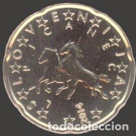 Euros: Slovenia 20 Cent 2014 Uncirculated UNC