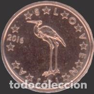 Euros: Slovenia 1 Cent 2016 Uncirculated UNC