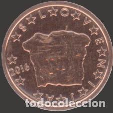 Euros: Slovenia 2 Cent 2016 Uncirculated UNC