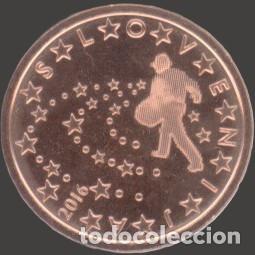 Euros: Slovenia 5 Cent 2016 Uncirculated UNC