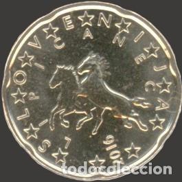 Euros: Slovenia 20 Cent 2016 Uncirculated UNC